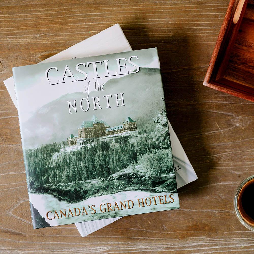 Castles of The North Book on Coffee Table