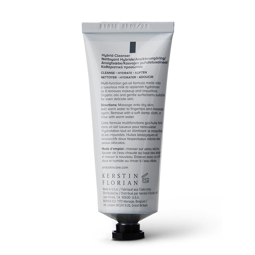 ANDA Hybrid Cleanser Back of Bottle