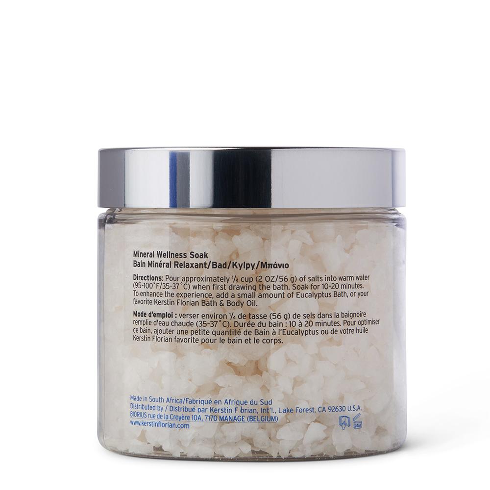 Kerstin Florian Mineral Wellness Soak back label