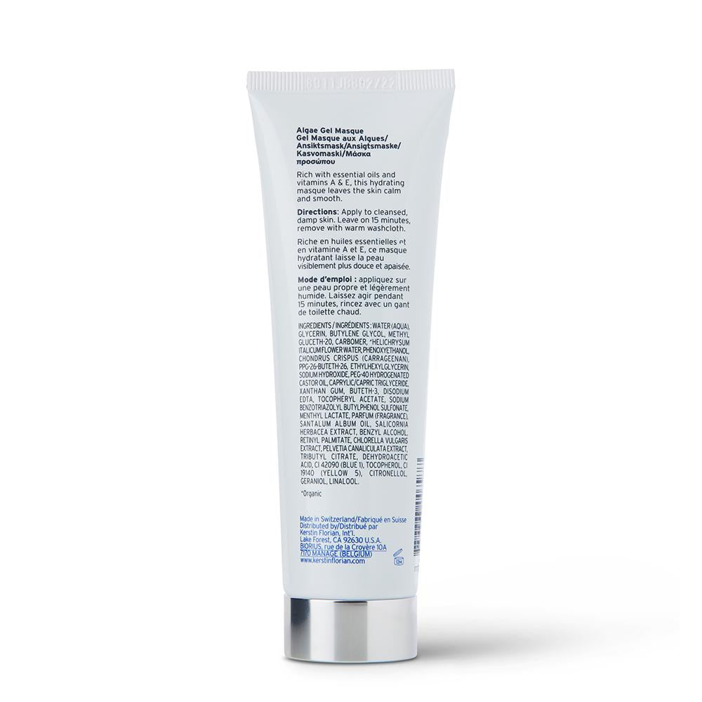 Kerstin Florian Rehydrating Algae Gel Masque back label