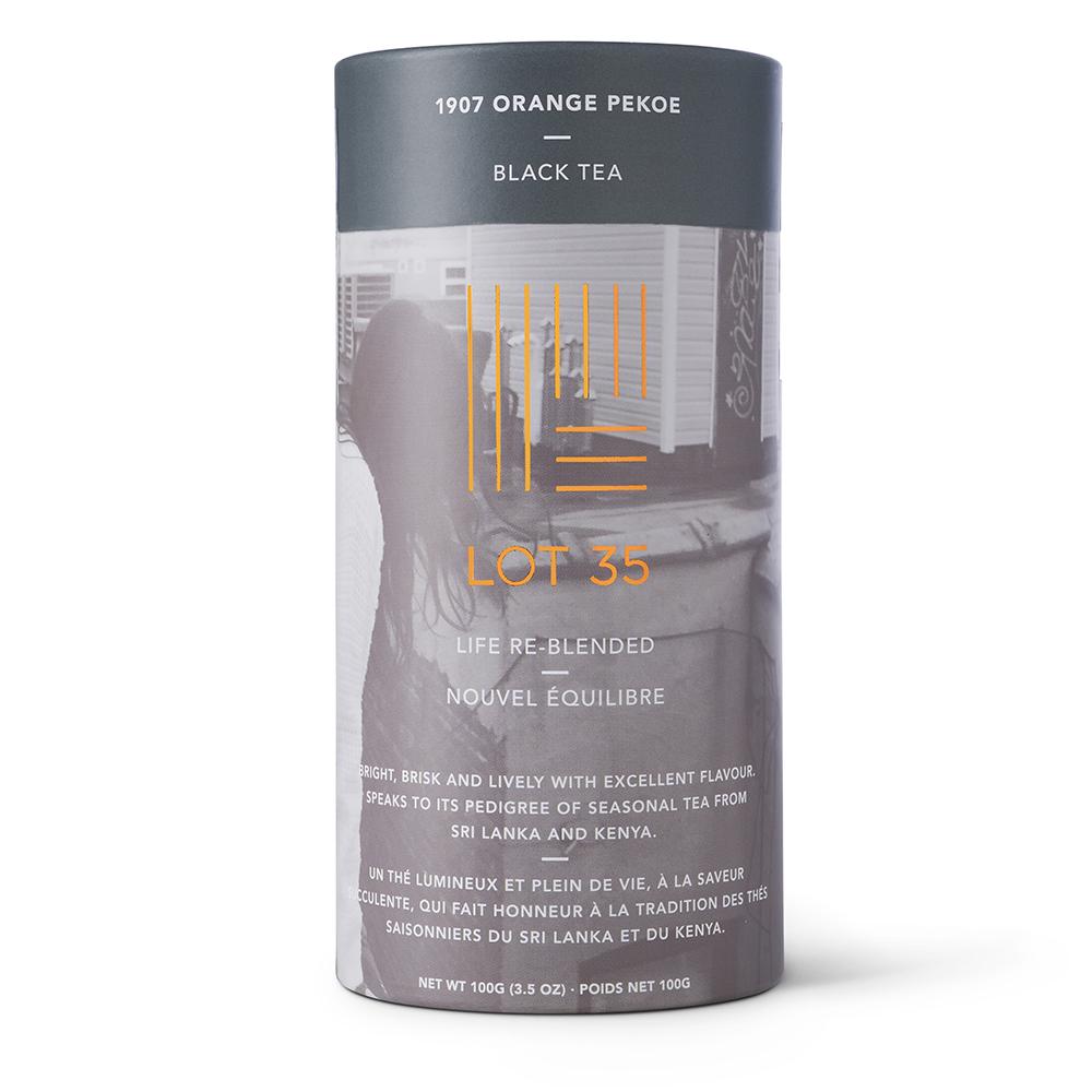 1907 Orange Pekoe loose leaf tea by Lot 35