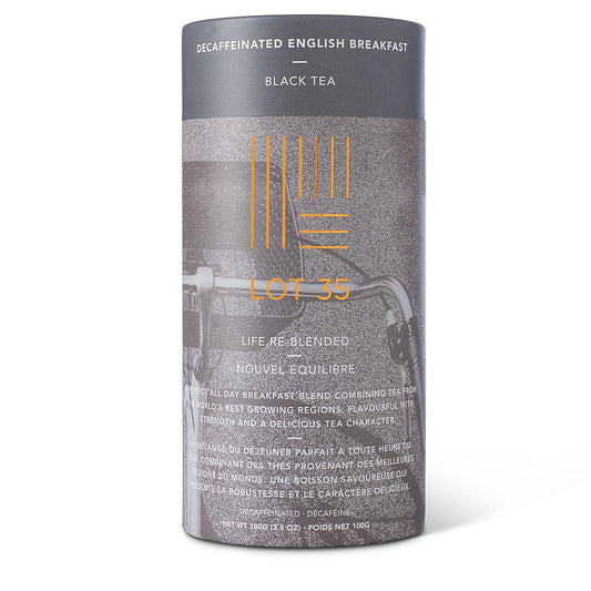 English Breakfast loose leaf (Decaf) tea by Lot 35