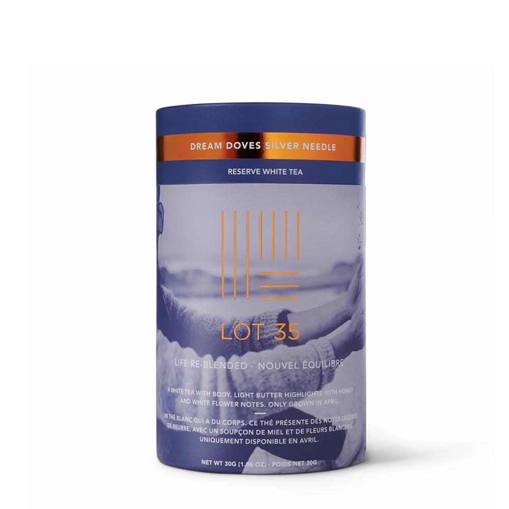 Reserve Dream Doves Silver Needle loose leaf tea by Lot 35