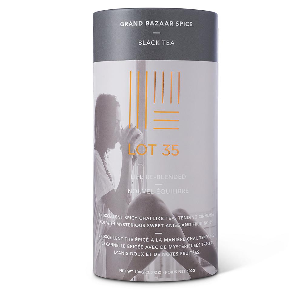 Grand Bazaar Spice loose leaf tea by Lot 35