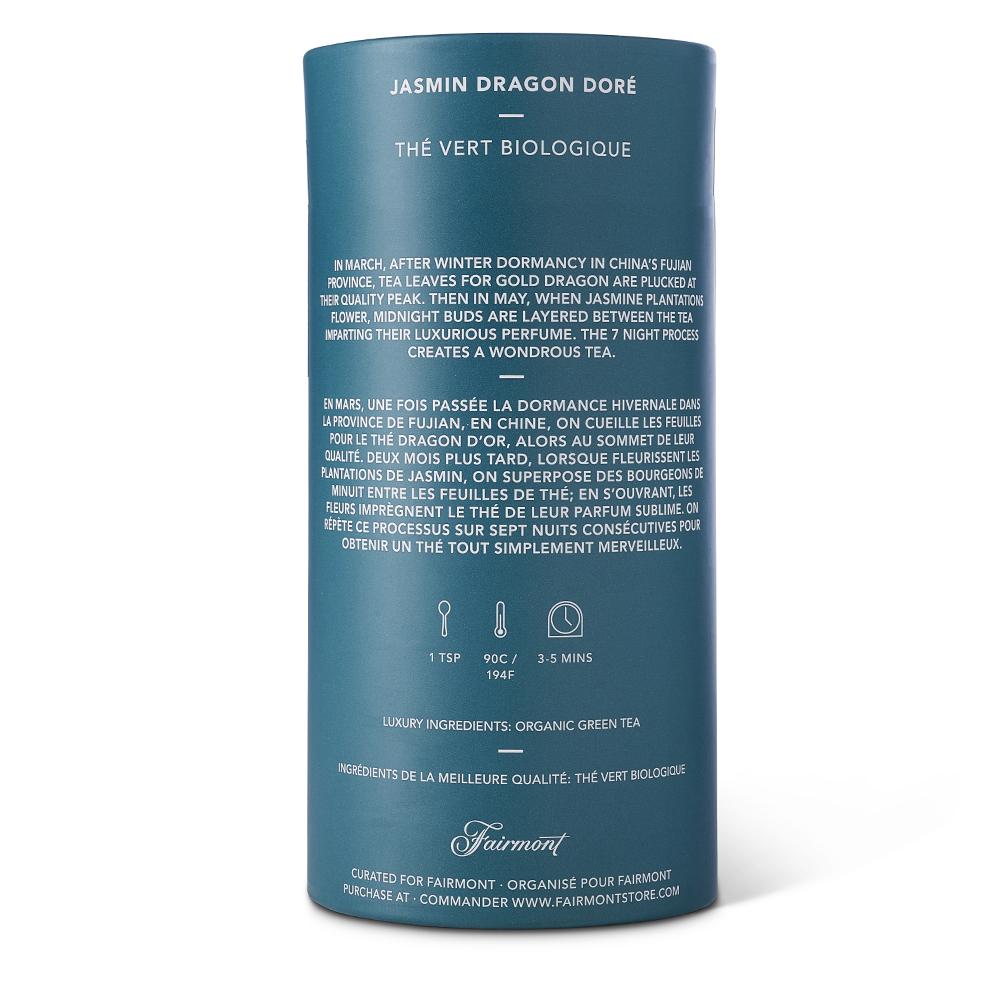 Steeping instructions for Organic Jasmine Gold Dragon loose leaf tea by Lot 35