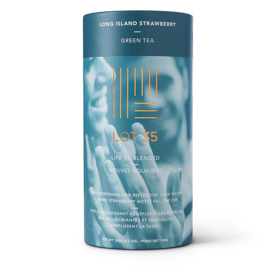 Long Island Strawberry loose leaf tea by Lot 35