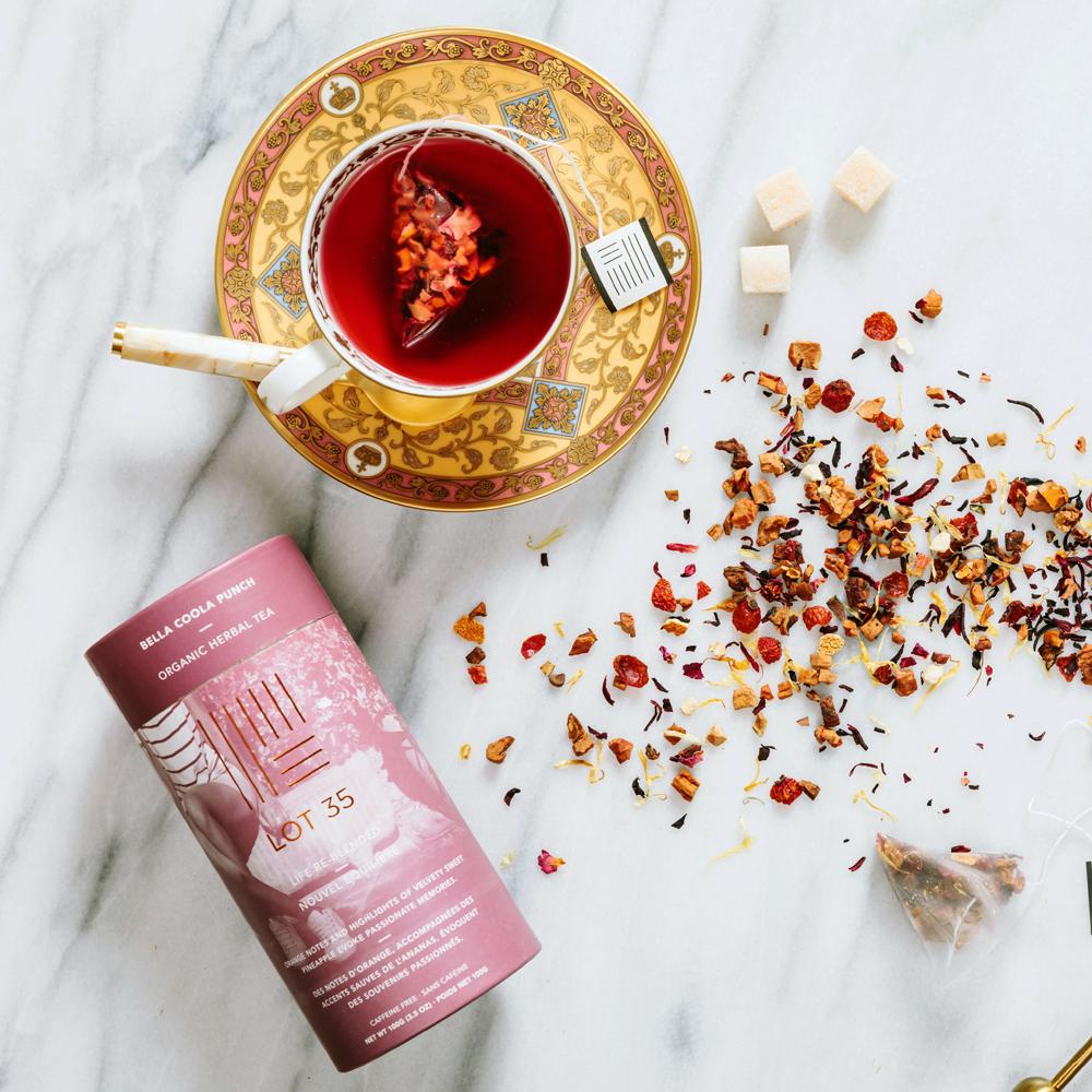 Cup of Organic Bella Coola Punch (Decaf) tea by Lot 35