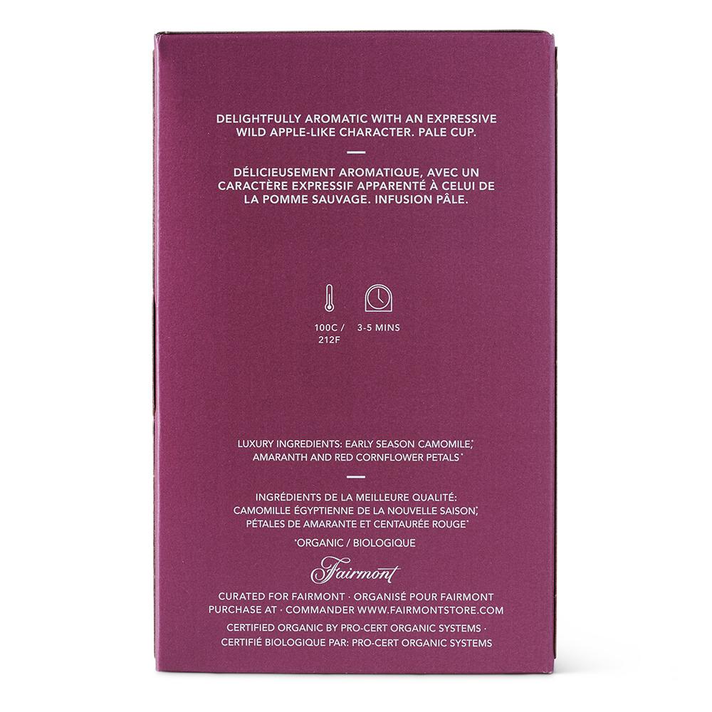 Steeping instructions for Organic Egyptian Camomile (Decaf) tea by Lot 35