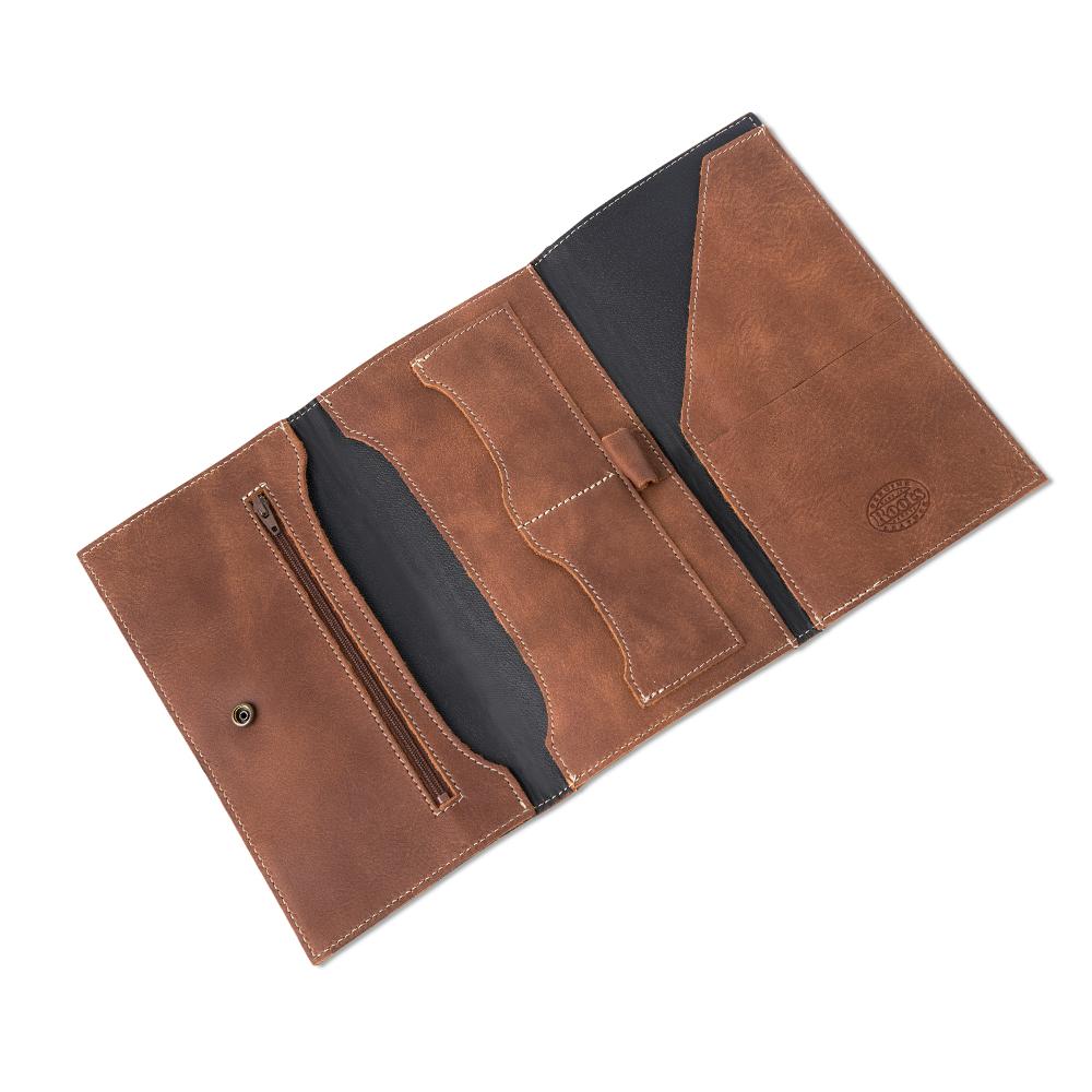 Inside of Canadian Pacific passport wallet