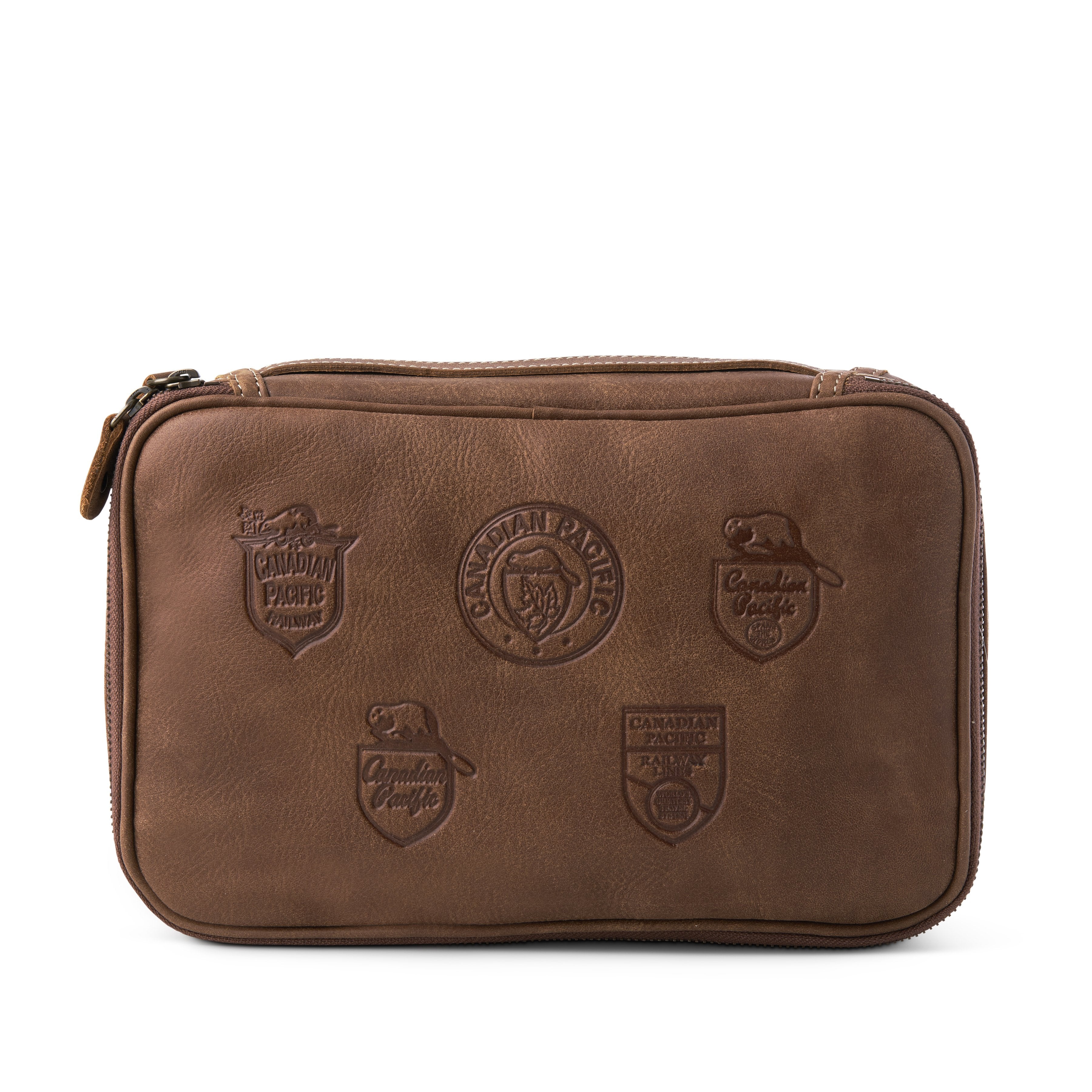 Leather Toiletry Bag by Roots Canada | Luggage | Fairmont Store