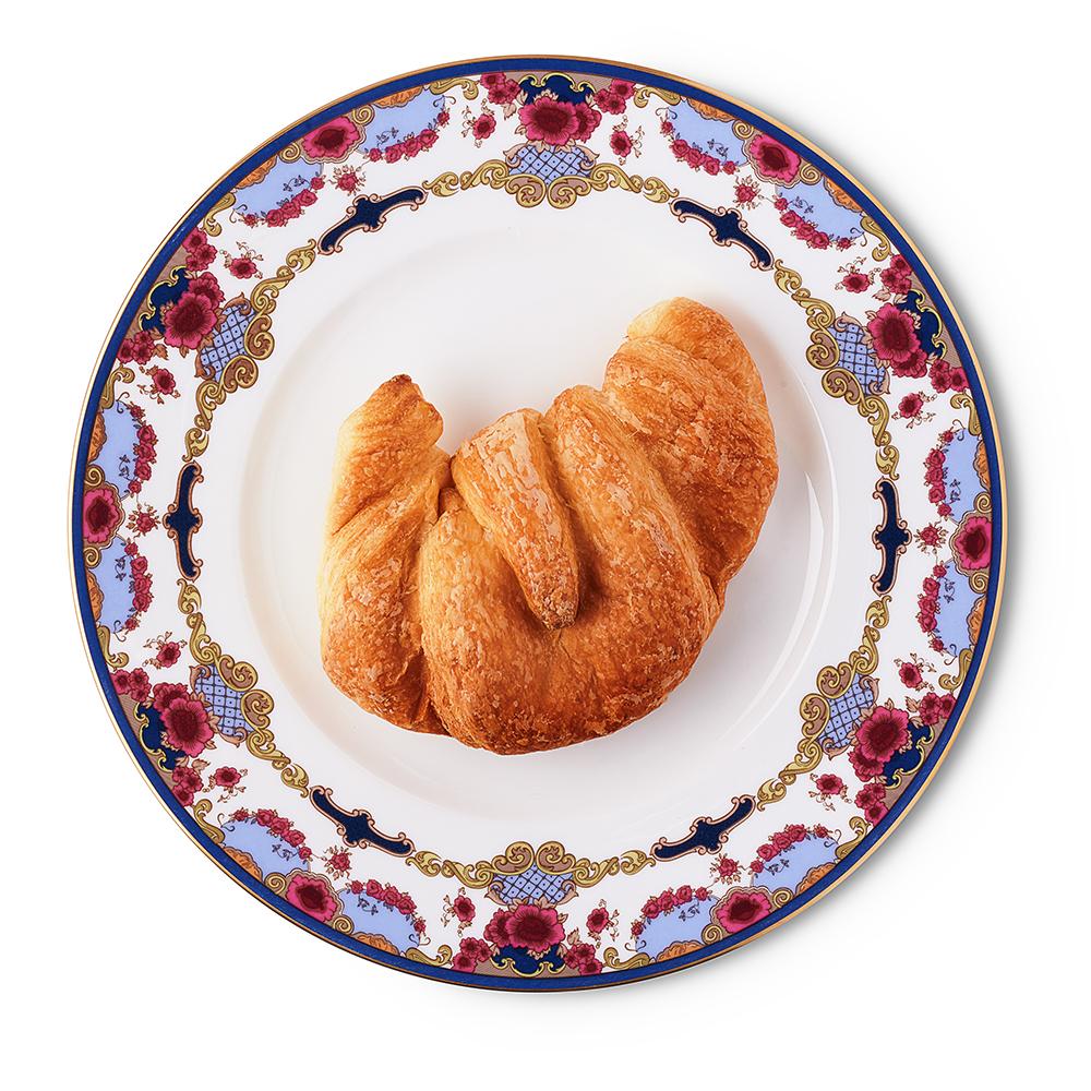 Empress Royal China 10-inch Plate with Croissant