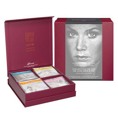 Collection de thés de luxe pour le bien-être - 28 sachets