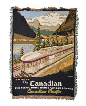 Blanket - Canadian train – Fairmont Store Canada