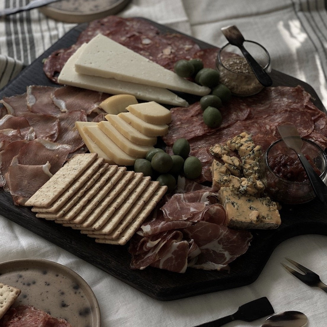 Charcuterie Serving Board | Squared Octagon Serveware