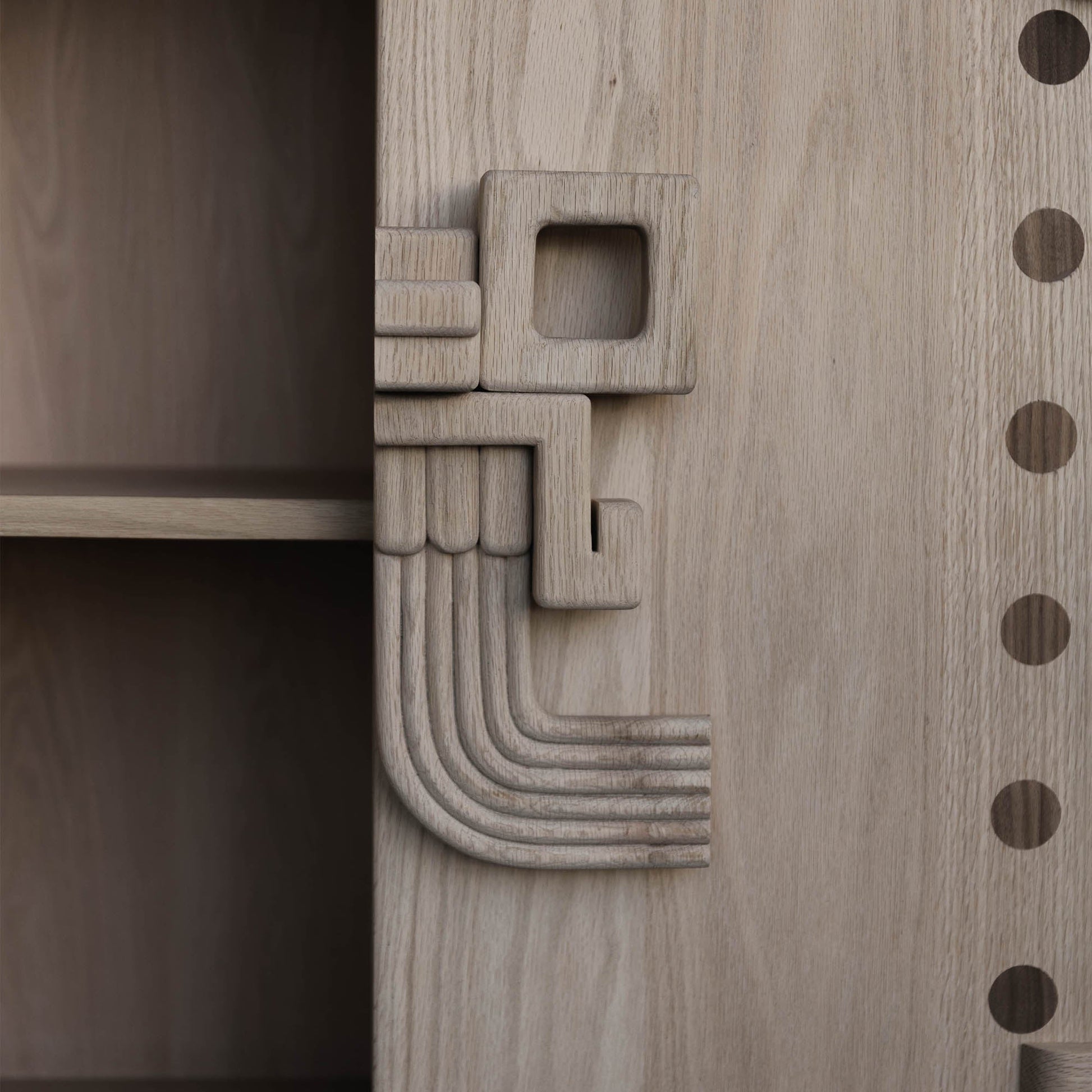 TLALOC Oak Cabinet Furniture