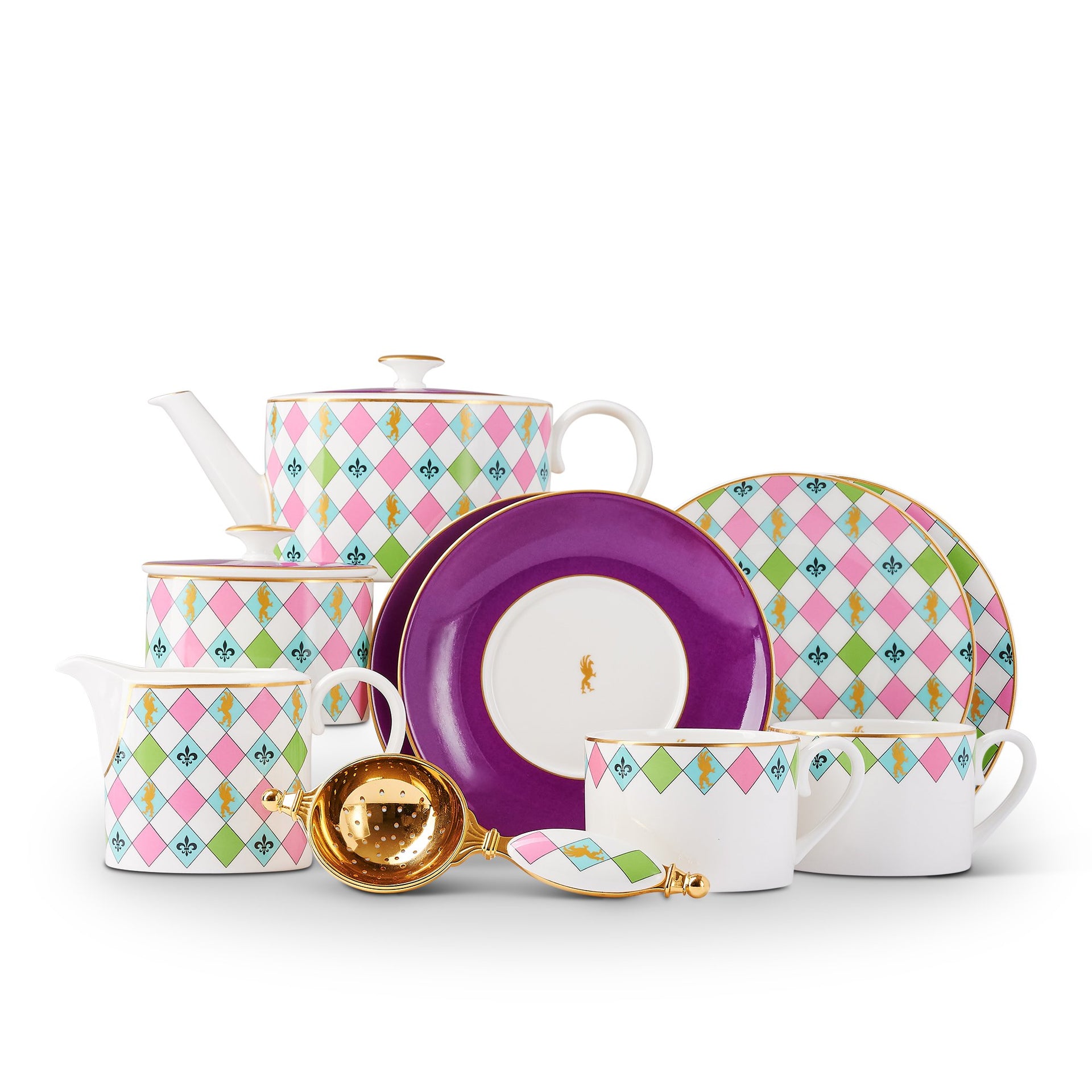 Harlequin Afternoon Tea Set – Fairmont Store Canada
