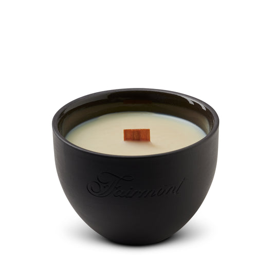 Fairmont Classic Black Candle