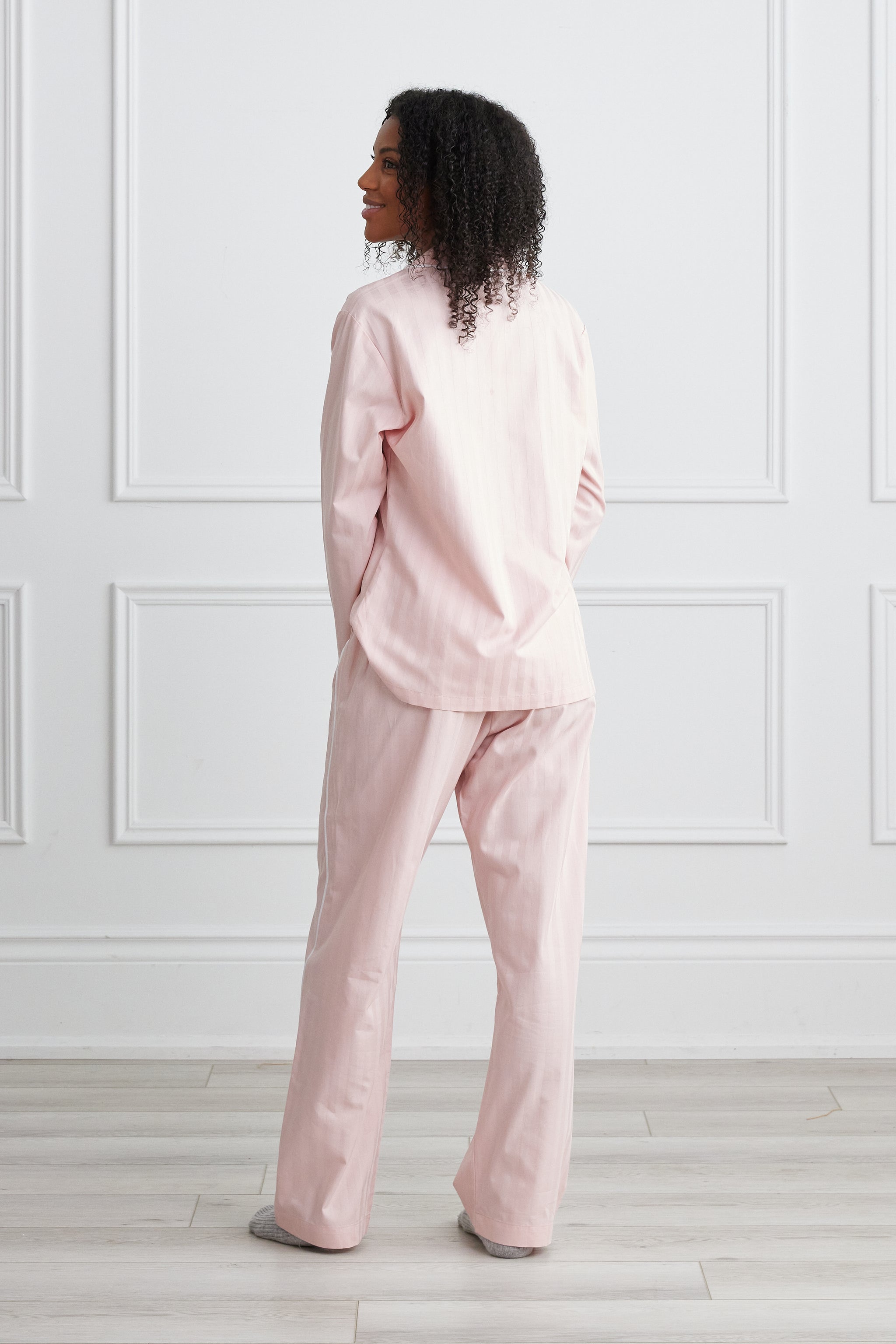 Womens Pajama Set 100% Cotton Pajamas Long Sleeve Women Sleepwear