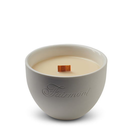 Fairmont Iconic White Candle