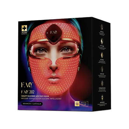 FAQ™ 202 Near infrared & red light therapy LED face mask