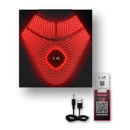 FAQ™ 211 Red light neck & décolleté mask
