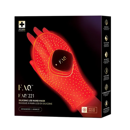 FAQ™ 221 Red light therapy LED mask for hand