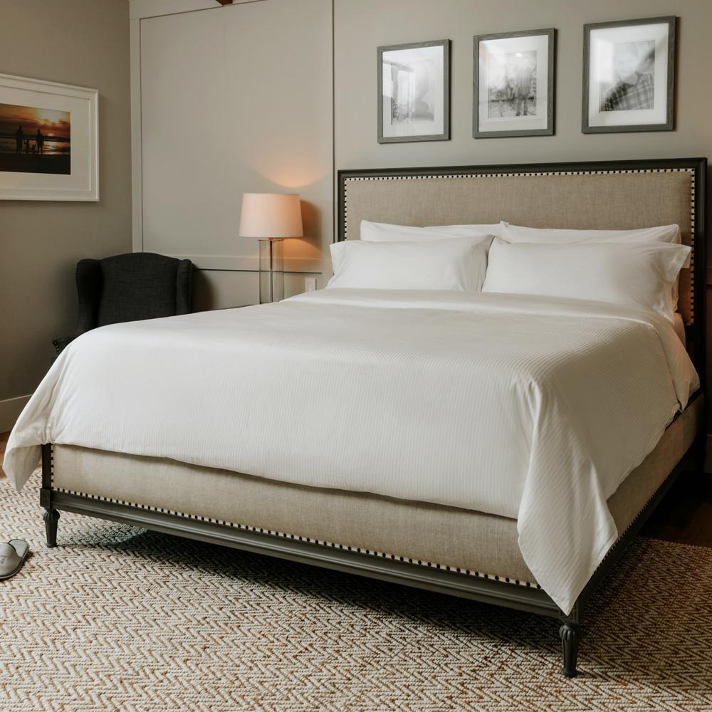 Synthetic duvet insert on The Fairmont Bed