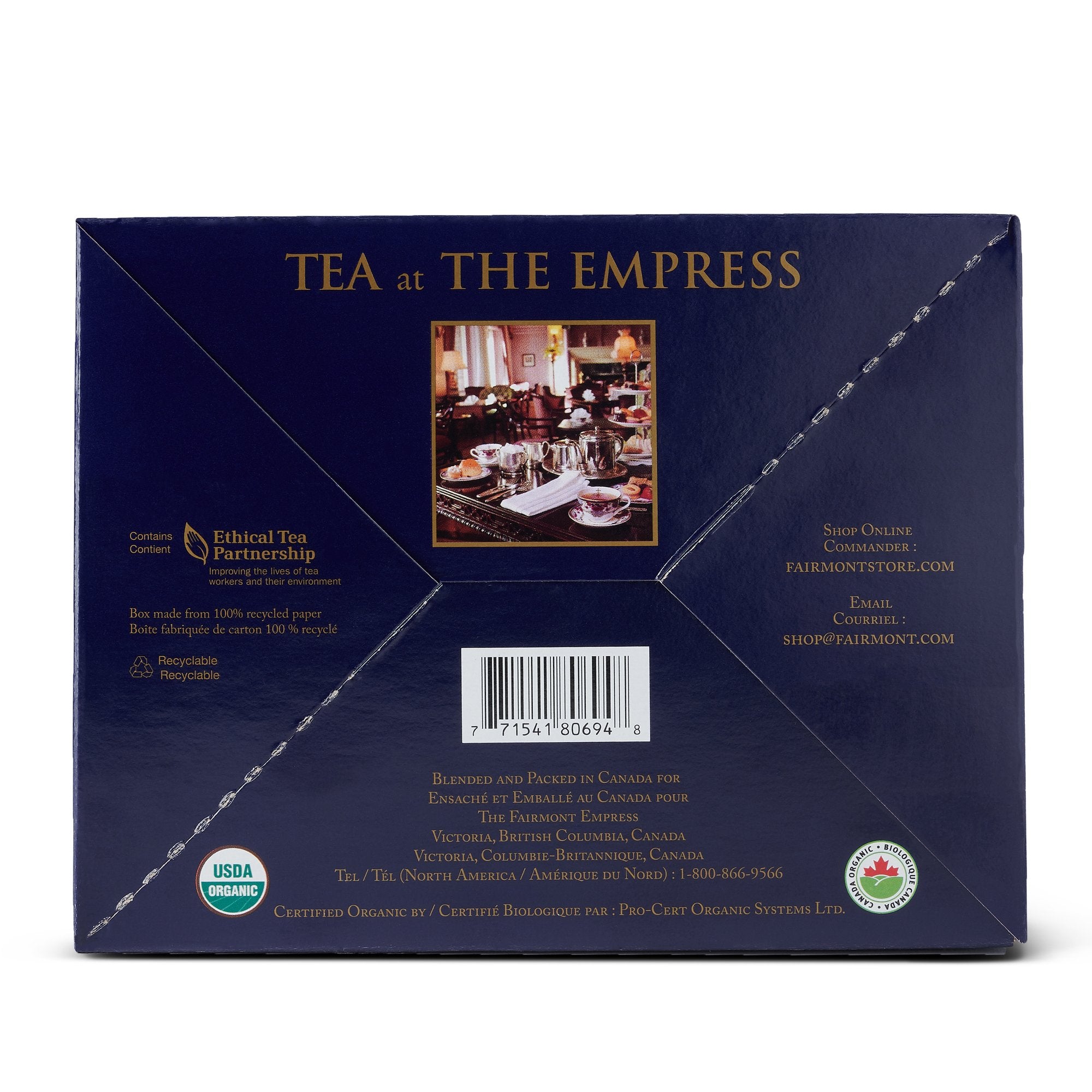 Tea at The Empress (Empress Orange Pekoe) - Fairmont Store Canada