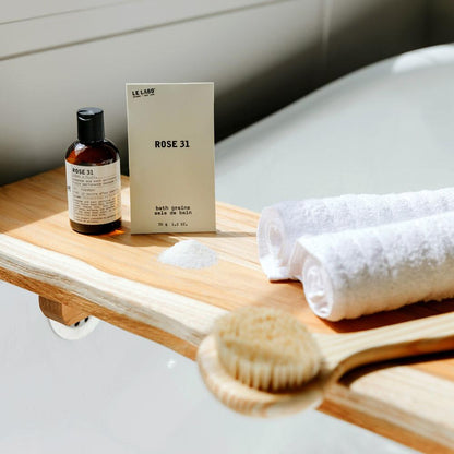 Le Labo Rose 31 Bath Salts set for a relaxing bath