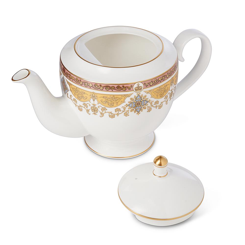 Teapot (4 Cup) | Library Collection China | Fairmont Store
