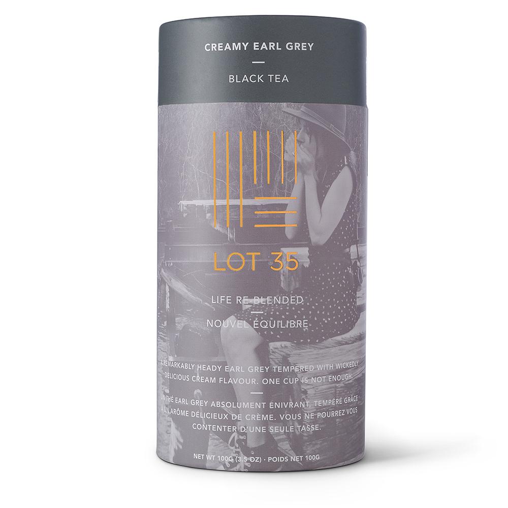 Creamy Earl Grey loose leaf tea by Lot 35