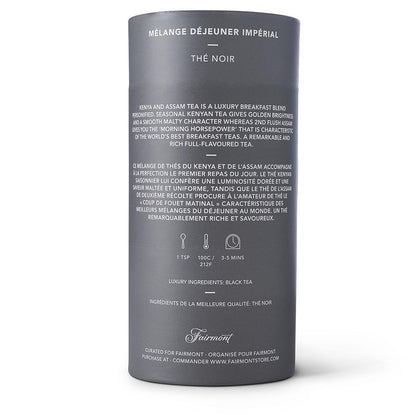 Steeping instructions for Imperial Breakfast loose leaf tea by Lot 35
