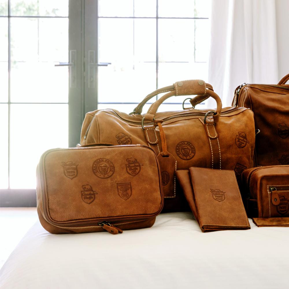 Leather Toiletry Bag by Roots Canada | Luggage | Fairmont Store