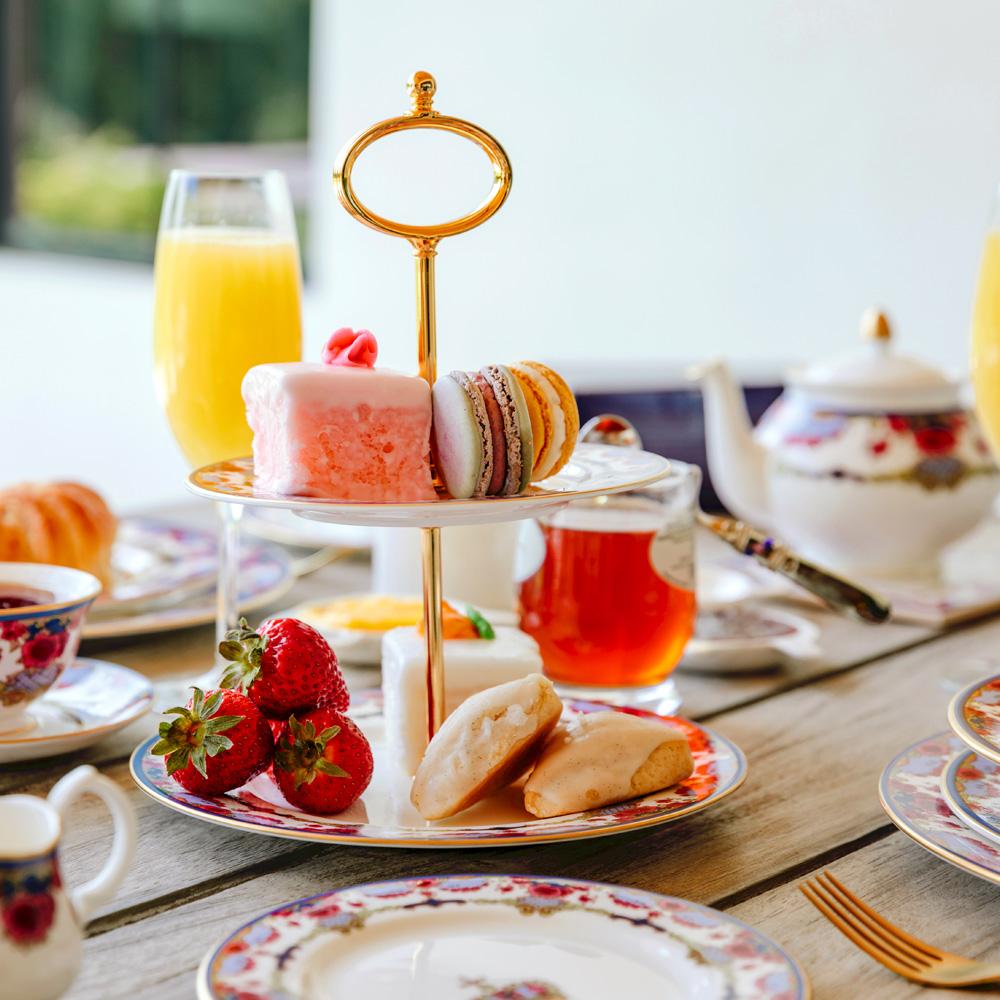 2-Tier Cake Plate | Empress Royal China | Fairmont Store