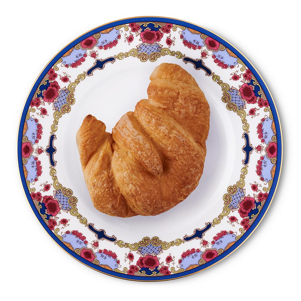 Empress Royal China 8-inch Plate with Croissant