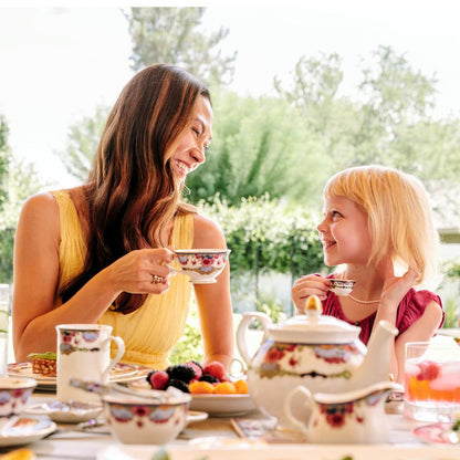 Empress Royal China Mini Tea Set with Mother and Daughter