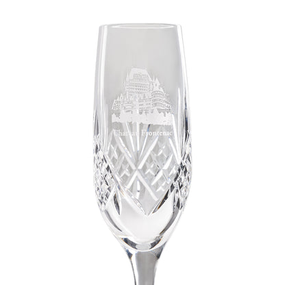 Le Chateau Frontenac Champagne Flutes