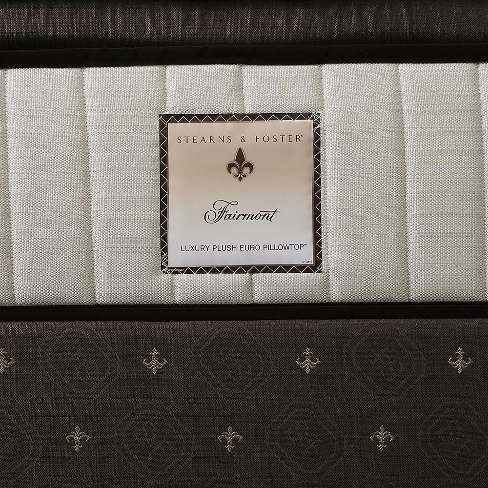 The Fairmont Signature Bed - Sealy Sterns &amp; Foster luxury plush Euro pillowtop label