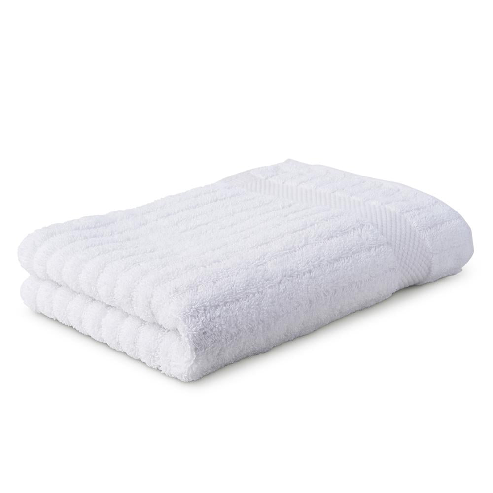 White 16x30 Oxford Reserve Hotel HandTowel all Combed Cotton