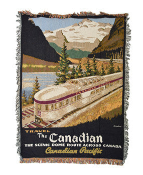 Blanket - Canadian train