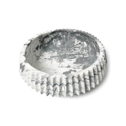 Duna Marble Bowl | White Accents + Decor